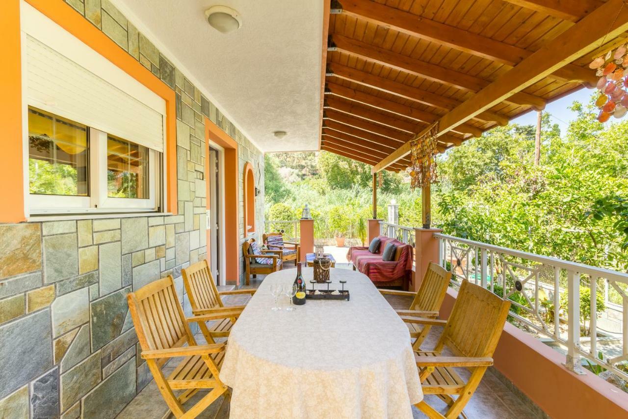 Villa Verde Stegna Beach Архангелос Экстерьер фото