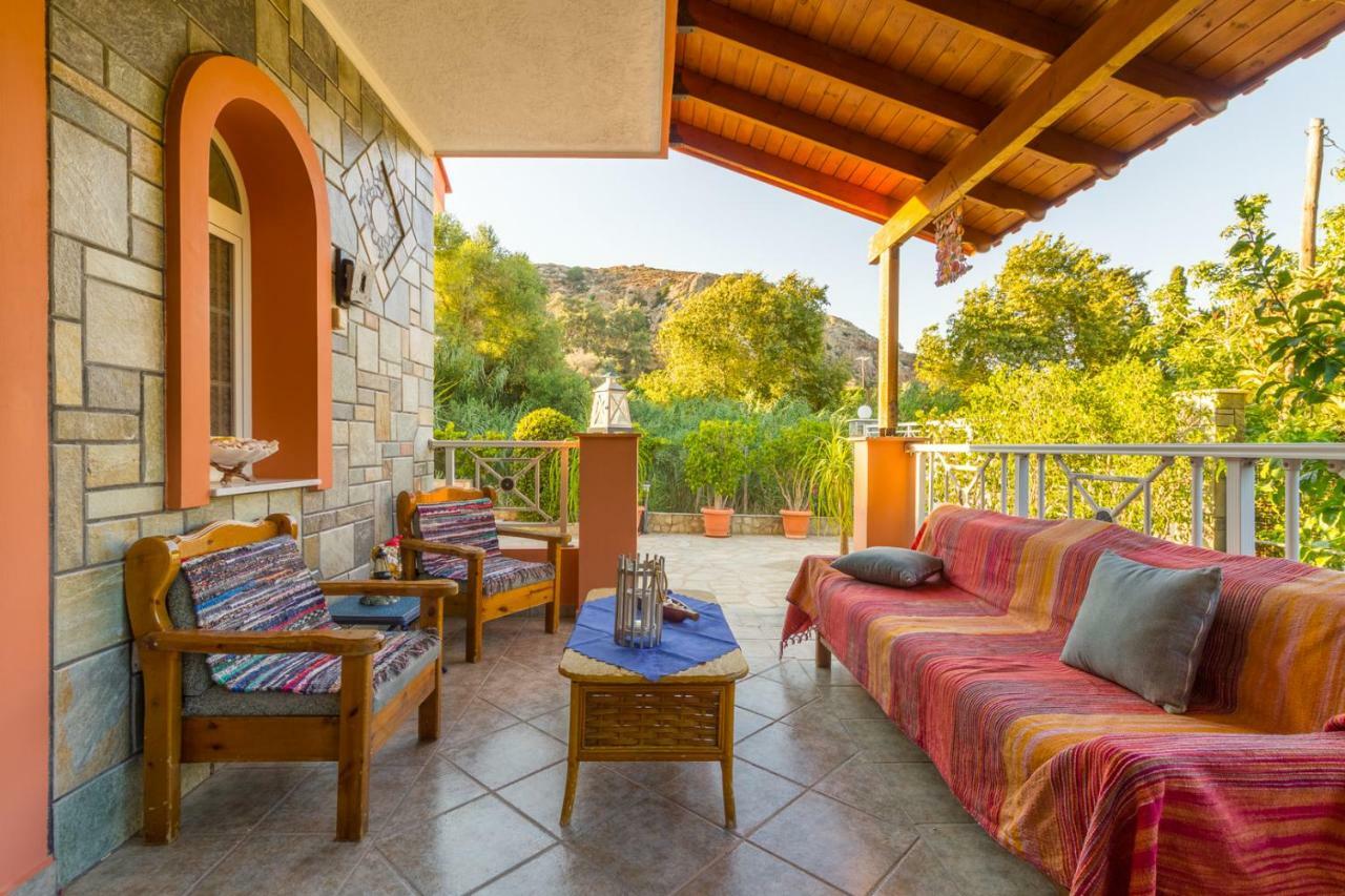 Villa Verde Stegna Beach Архангелос Экстерьер фото